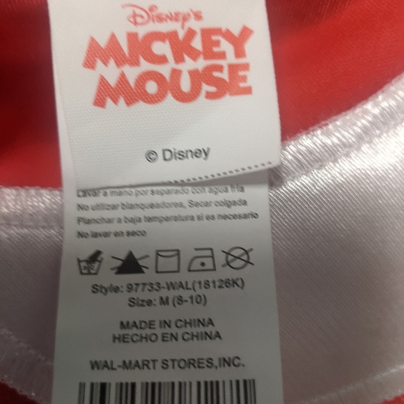 Disney Minnie Mouse Costume M (8-10) - Picture 3 of 5